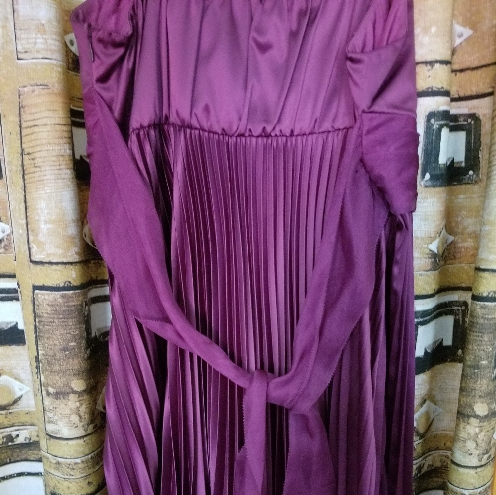Vivenne Tam deep purple cocktail dress - Picture 4 of 4